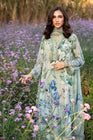 Maria B M Prints 2B Embroidered Lawn 3 Piece Suit MAR196