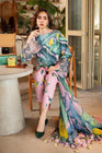 Maria B M Prints 3B Embroidered Lawn 3 Piece Suit MAR197