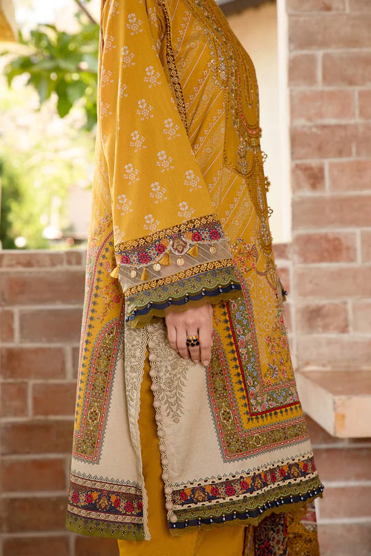 Maria B M Prints Embroidered Lawn 3 Piece Suit MAR176