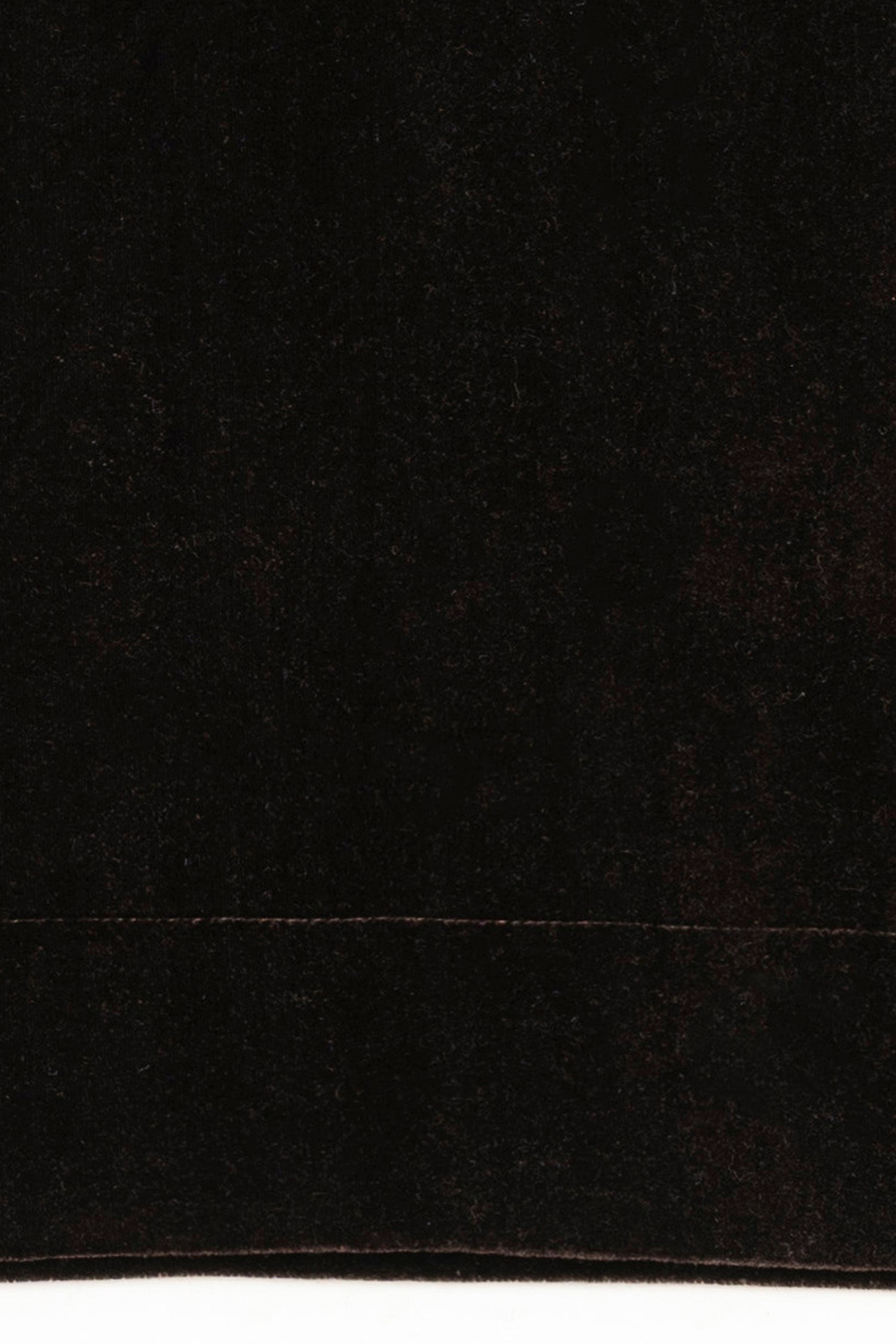 Mihrimah Velvet Shirt and Trousers Brown Set MIH111