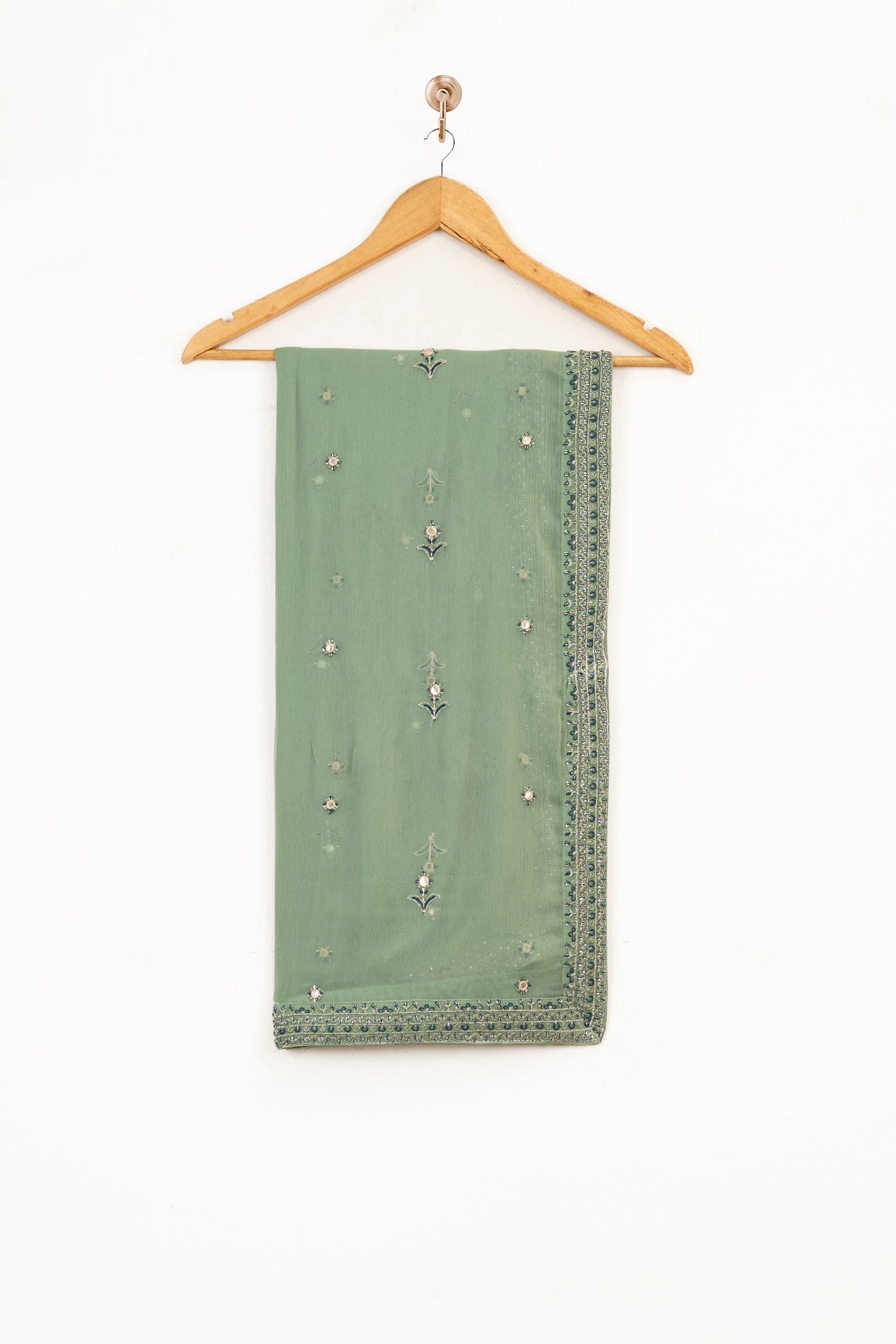 Mihrimah Embroidered Velvet 3 PIiece Suit MIH105