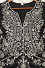 Mihrimah Embroidered Cotton Monochrome 3 Piece Suit MIH115