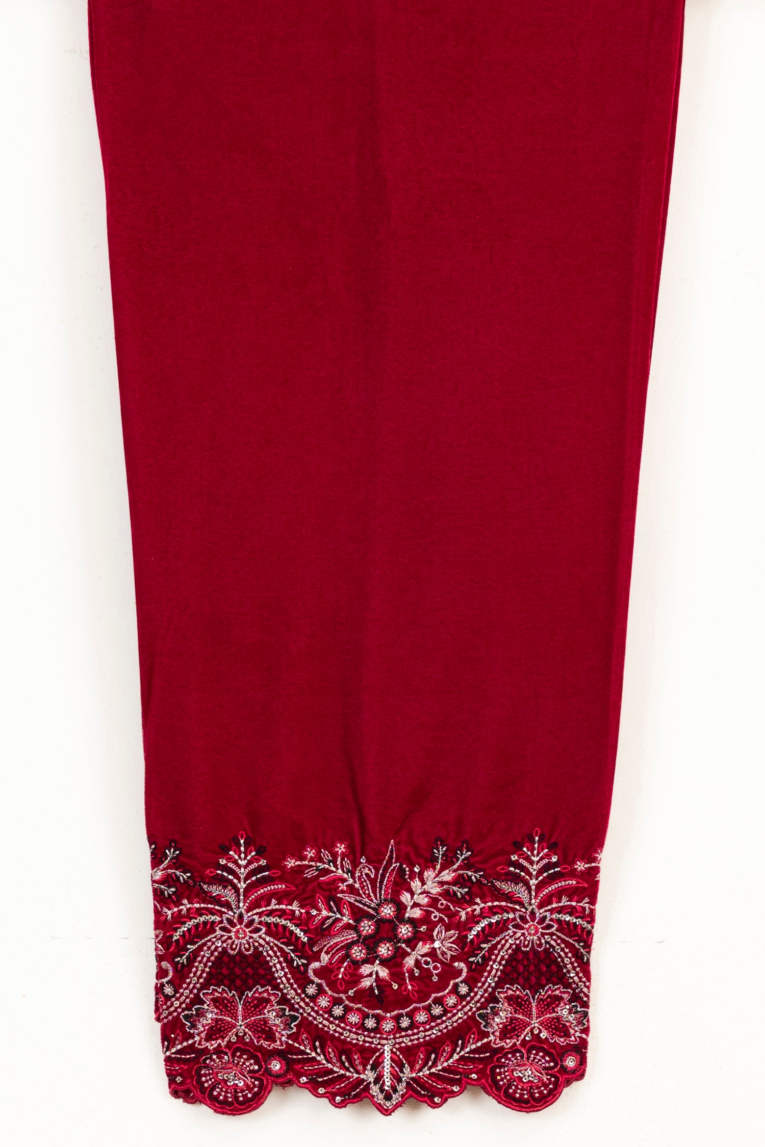Mihrimah Embroidered Velvet 3 Piece Suit MIH107