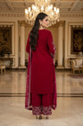 Mihrimah Embroidered Velvet 3 Piece Suit MIH107