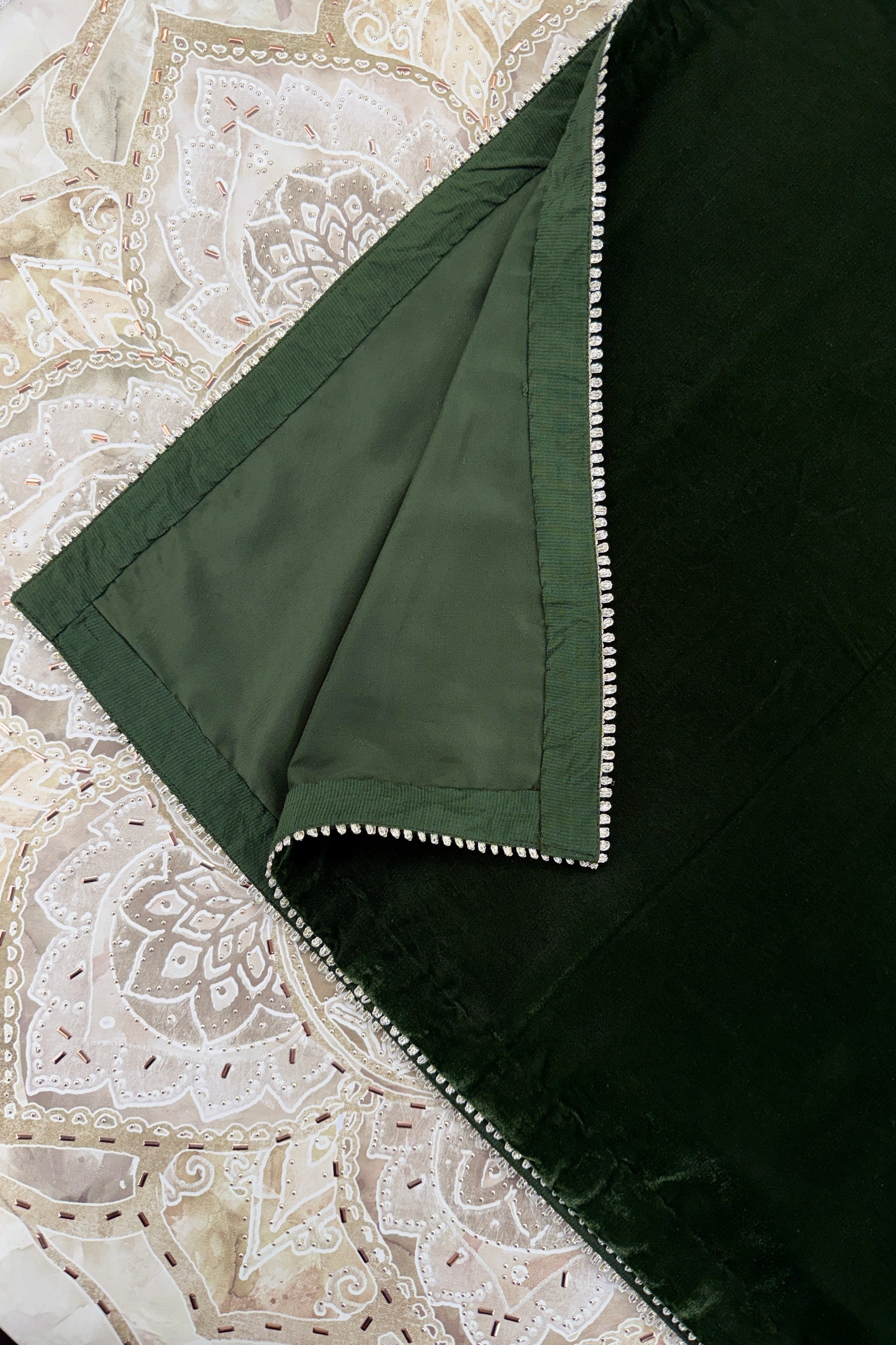 Mihrimah Embroidered Velvet 3 Piece Suit MIH101