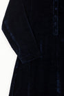 Mihrimah Velvet Dress and Trousers Navy Set MIH112