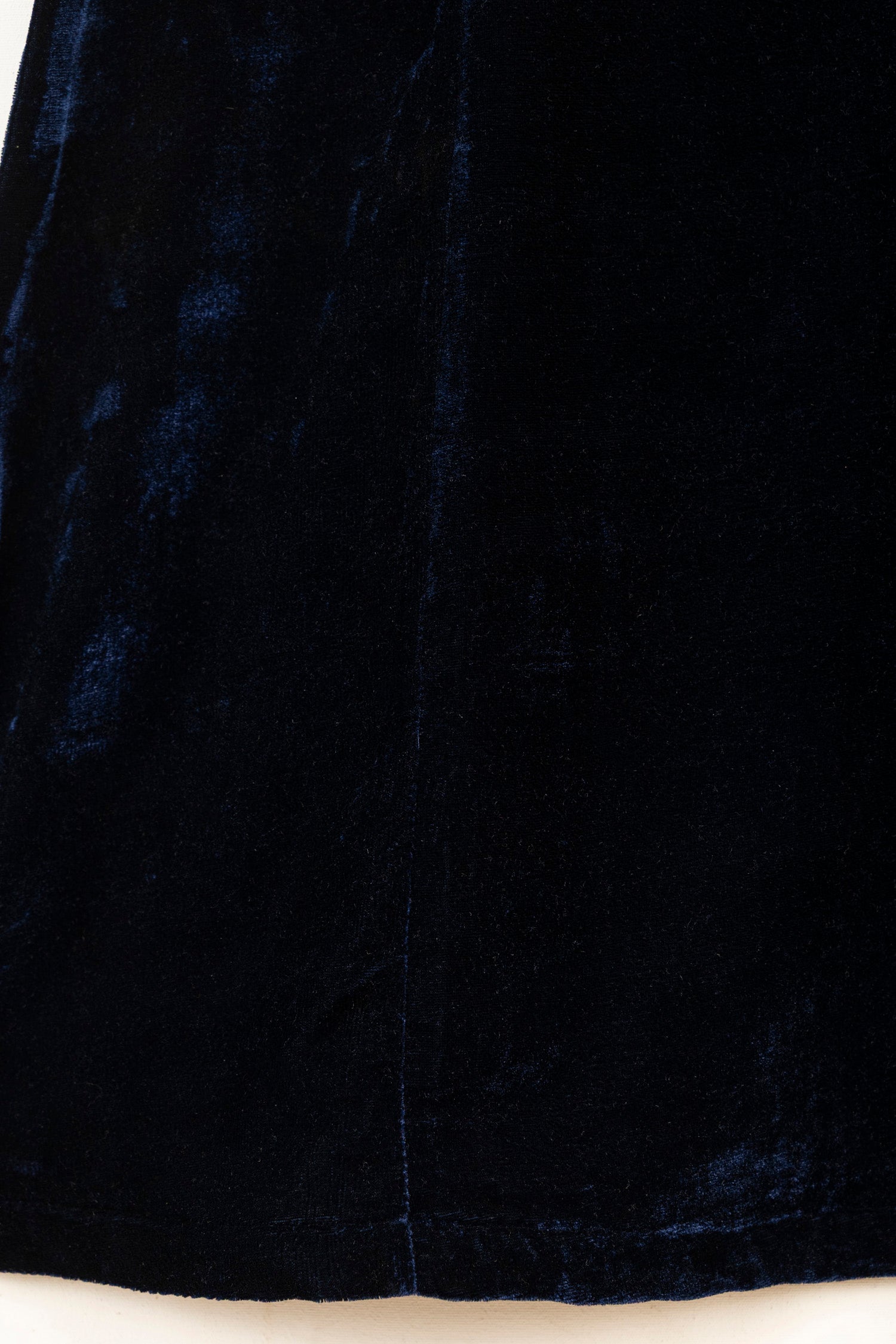 Mihrimah Velvet Dress and Trousers Navy Set MIH112