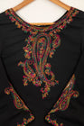 Mihrimah Embroidered Chiffon Black Dress MIH116