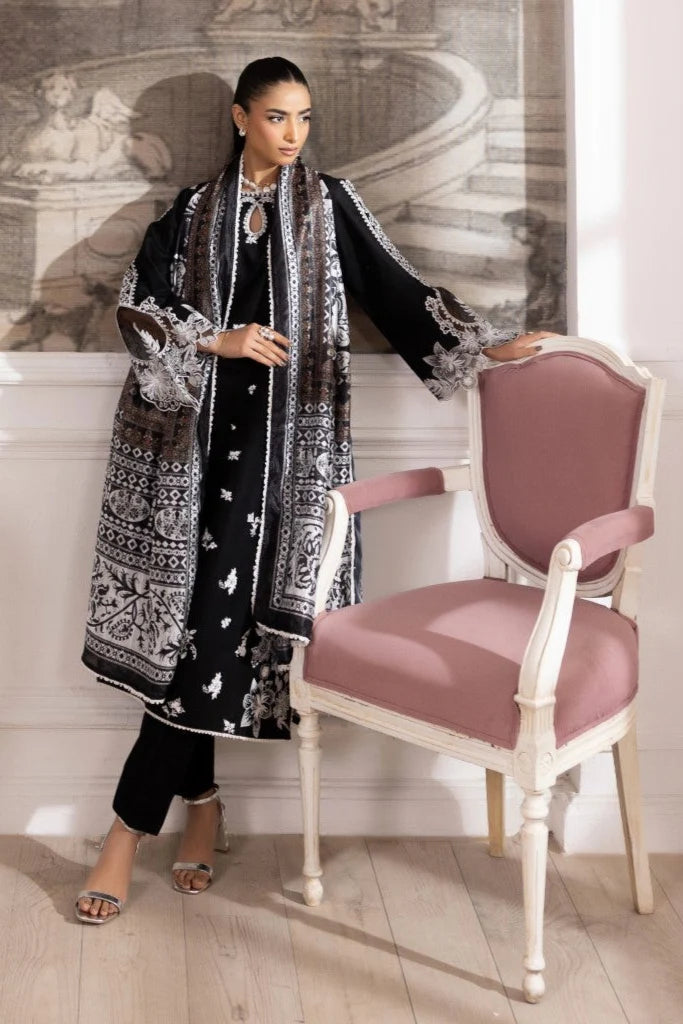 Mohagni Embroidered Cotton 3 Piece Suit MOH21