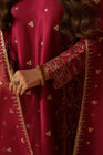 Mohagni Embroidered Raw Silk 3 Piece Suit MOH27