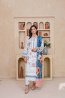 Munira Embroidered Dhanak 3 Piece Suit MUN725