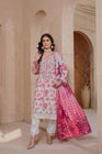 Munira Embroidered Dhanak 3 Piece Suit MUN726
