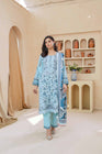 Munira Embroidered Dhanak 3 Piece Suit MUN728