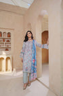 Munira Embroidered Dhanak 3 Piece Suit MUN729