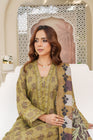 Munira Embroidered Dhanak 3 Piece Suit MUN710