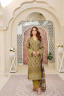 Munira Embroidered Dhanak 3 Piece Suit MUN710
