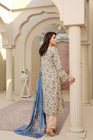 Munira Embroidered Dhanak 3 Piece Suit MUN713