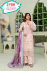 Munira Embroidered Dhanak 3 Piece Suit MUN769