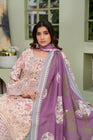 Munira Embroidered Dhanak 3 Piece Suit MUN769