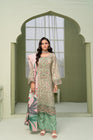 Munira Embroidered Dhanak 3 Piece Suit MUN770