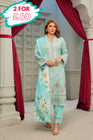 Munira Embroidered Dhanak 3 Piece Suit MUN687