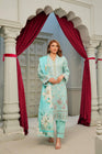 Munira Embroidered Dhanak 3 Piece Suit MUN687