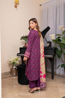 Munira Embroidered Dhanak 3 Piece Suit MUN760