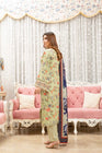 Munira Embroidered Dhanak 3 Piece Suit MUN763