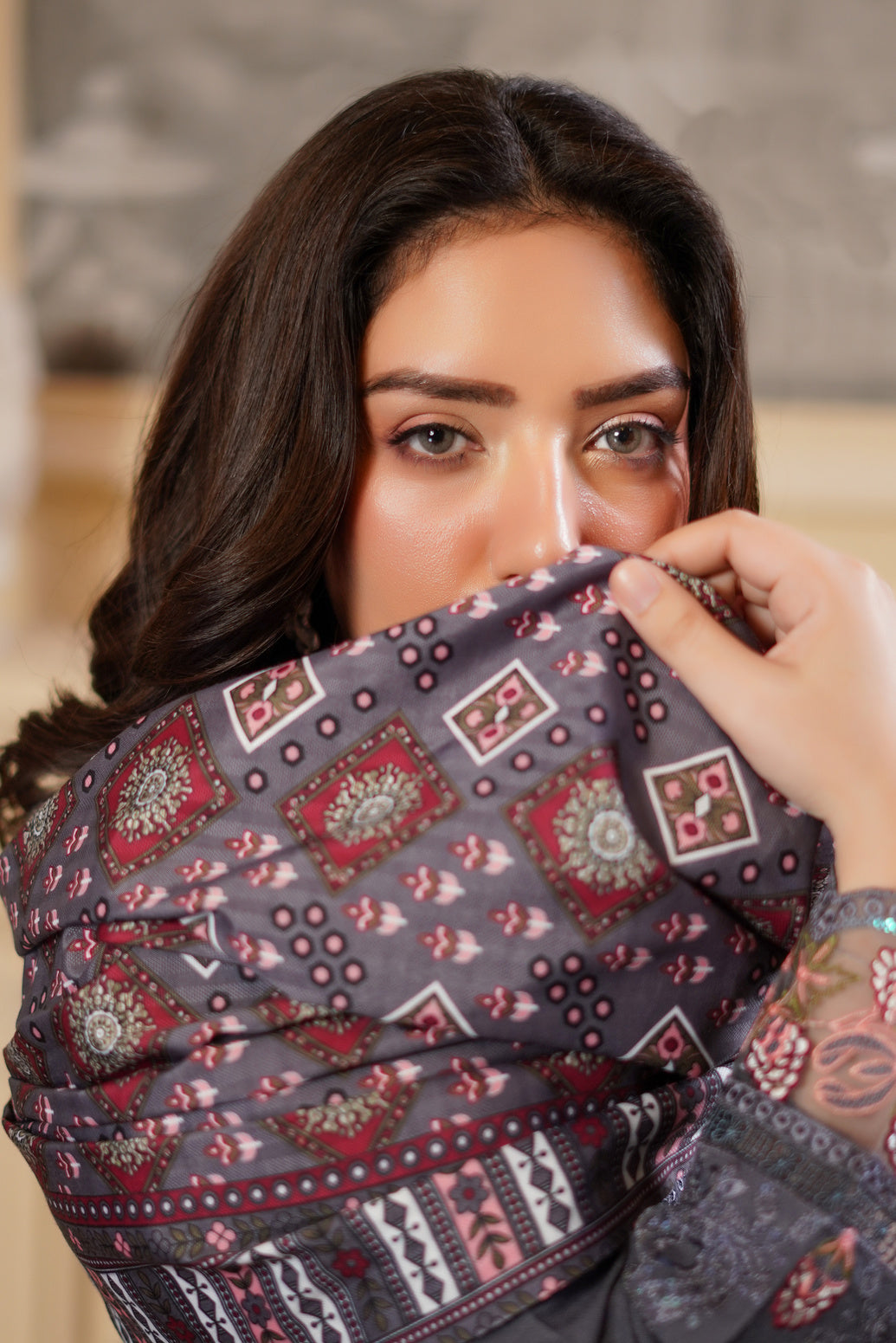 Munira Festive Dhanak 3 Piece Suit MUN722