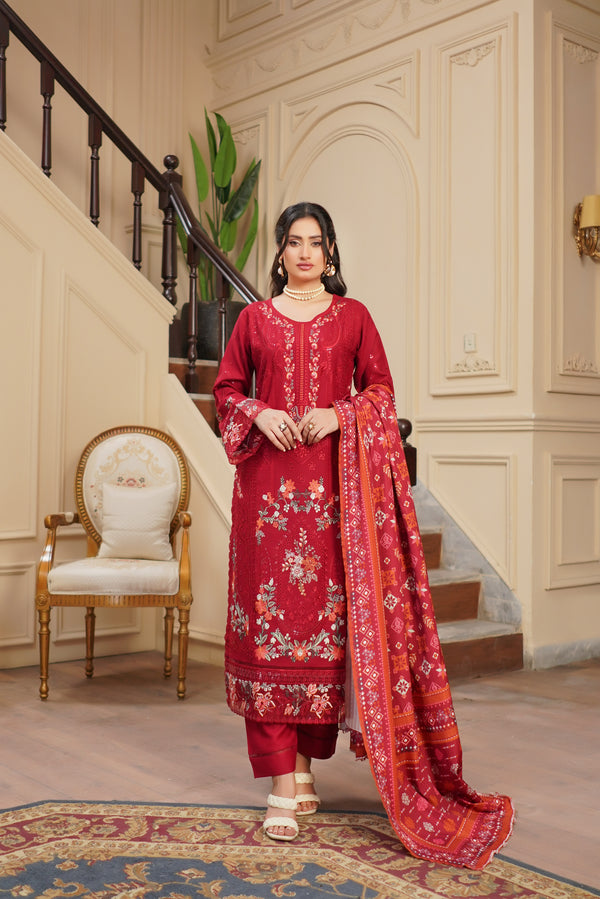 Munira Festive Dhanak 3 Piece Suit MUN721