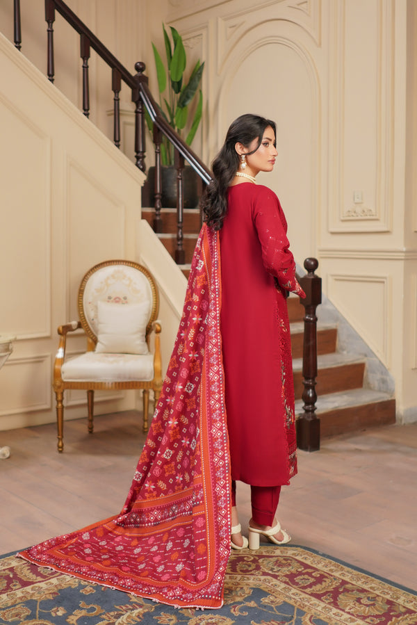 Munira Festive Dhanak 3 Piece Suit MUN721