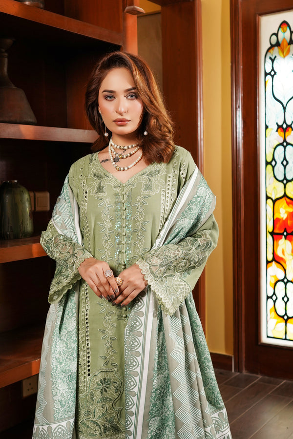 Munira Festive Dhanak 3 Piece Suit MUN700
