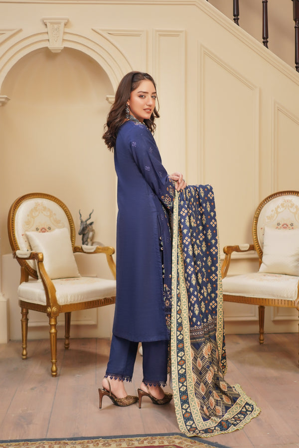 Munira Festive Dhanak 3 Piece Suit MUN720