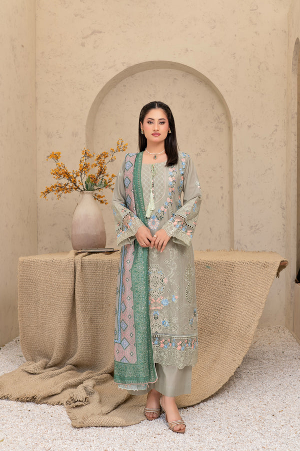 Munira Festive Lawn 3 Piece Suit MUN745