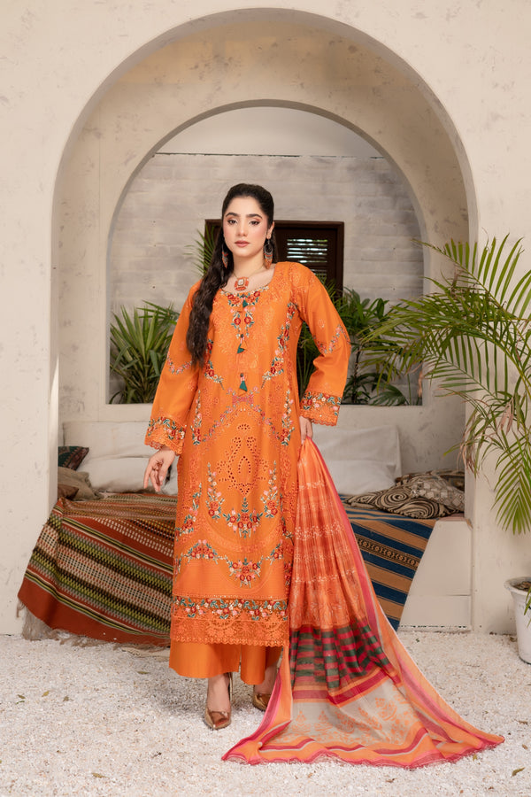 Munira Festive Lawn 3 Piece Suit MUN750