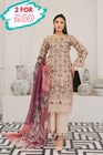 Munira Embroidered Lawn 3 Piece Suit MUN734