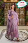 Munira Embroidered Lawn 3 Piece Suit MUN655