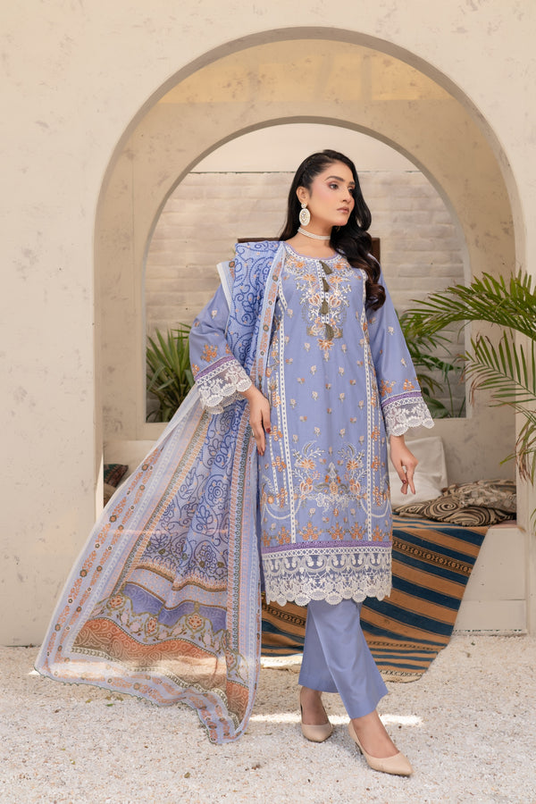 Munira Festive Lawn 3 Piece Suit MUN744