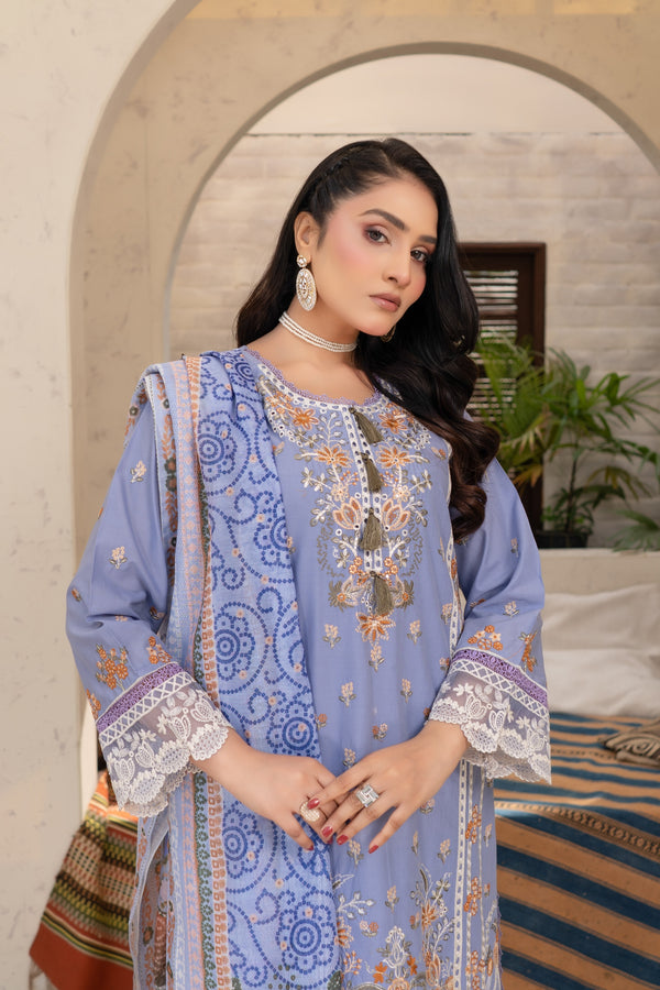 Munira Festive Lawn 3 Piece Suit MUN744