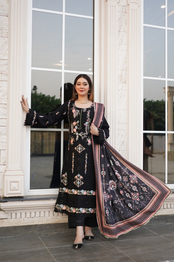 Munira Festive Dhanak 3 Piece Suit MUN703