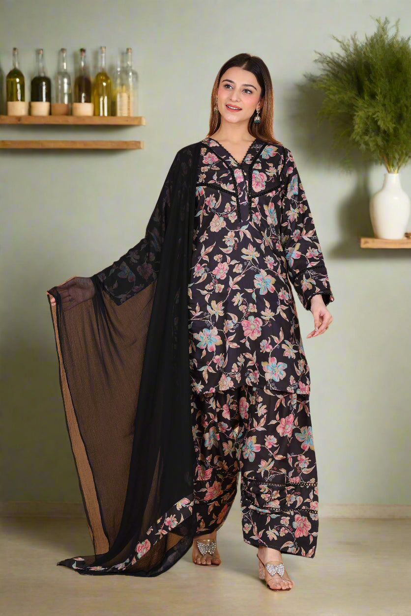 Pezaro Cotton Silk Farshi Shalwar Suit PEZ149