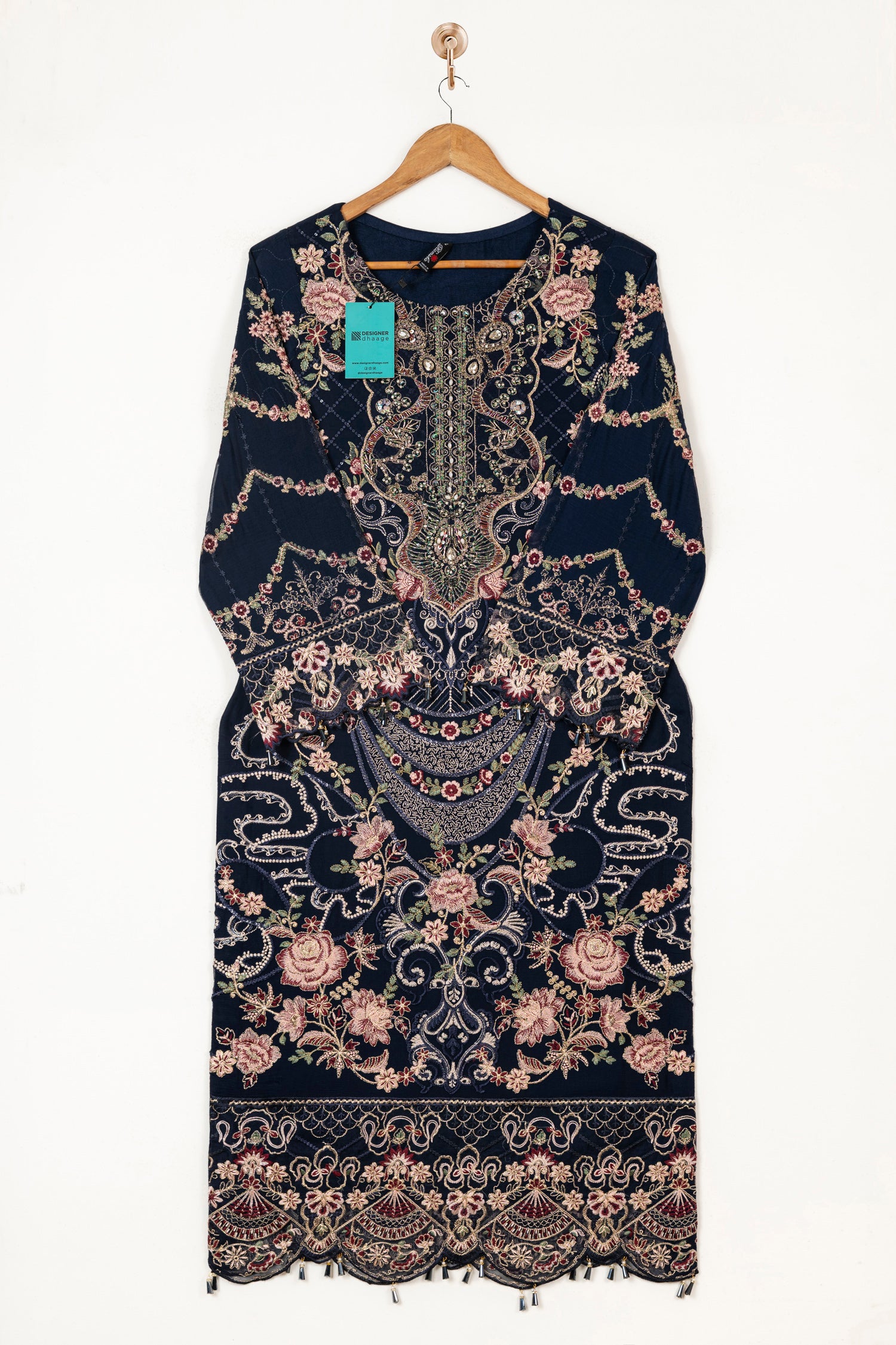 Ramsha Embellished Chiffon Wedding Wear RAM06