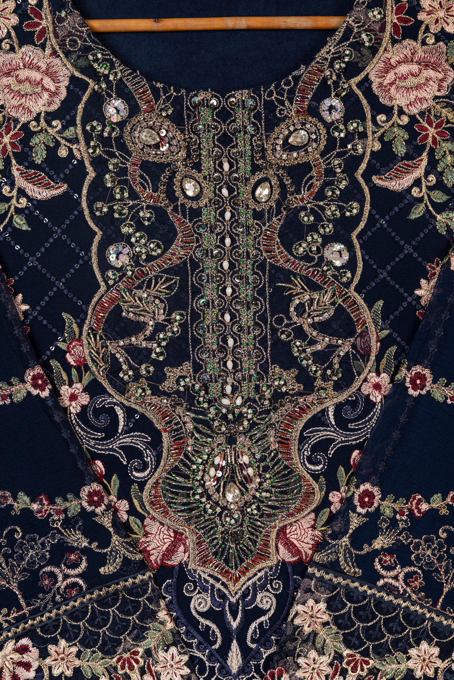 Ramsha Embellished Chiffon Wedding Wear RAM06