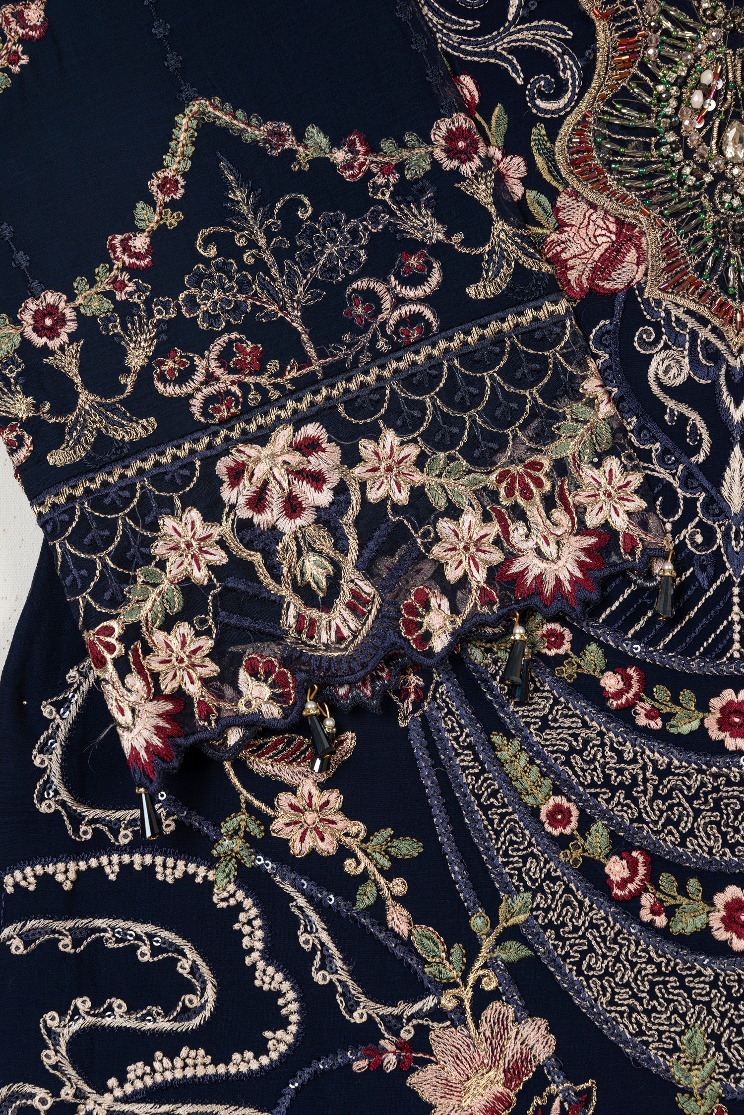 Ramsha Embellished Chiffon Wedding Wear RAM06