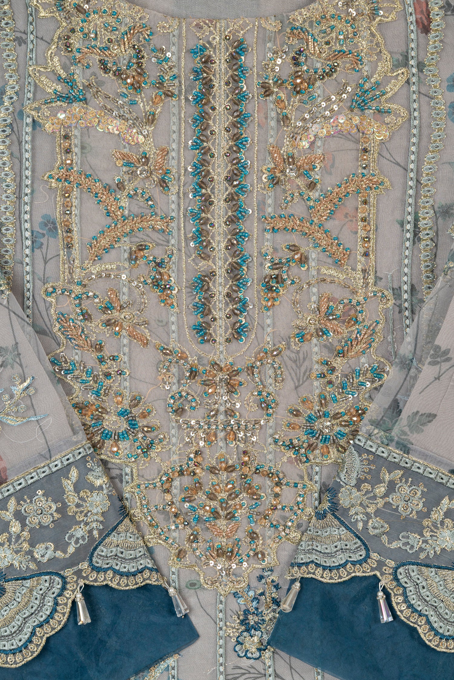 Ramsha Embellished Organza Wedding Wear RAM02