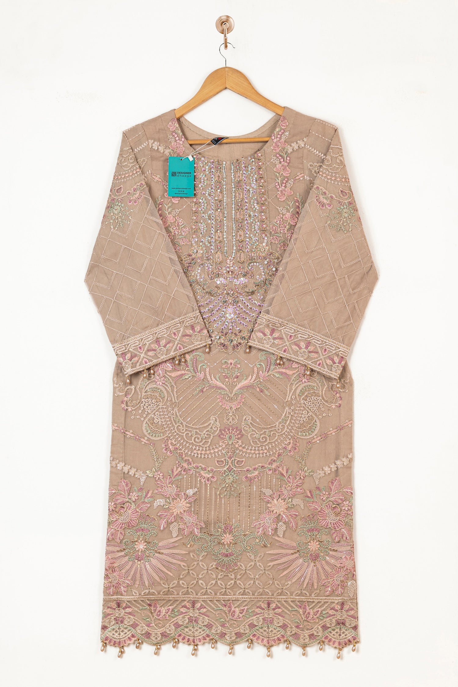 Ramsha Embellished Organza Wedding Wear RAM10