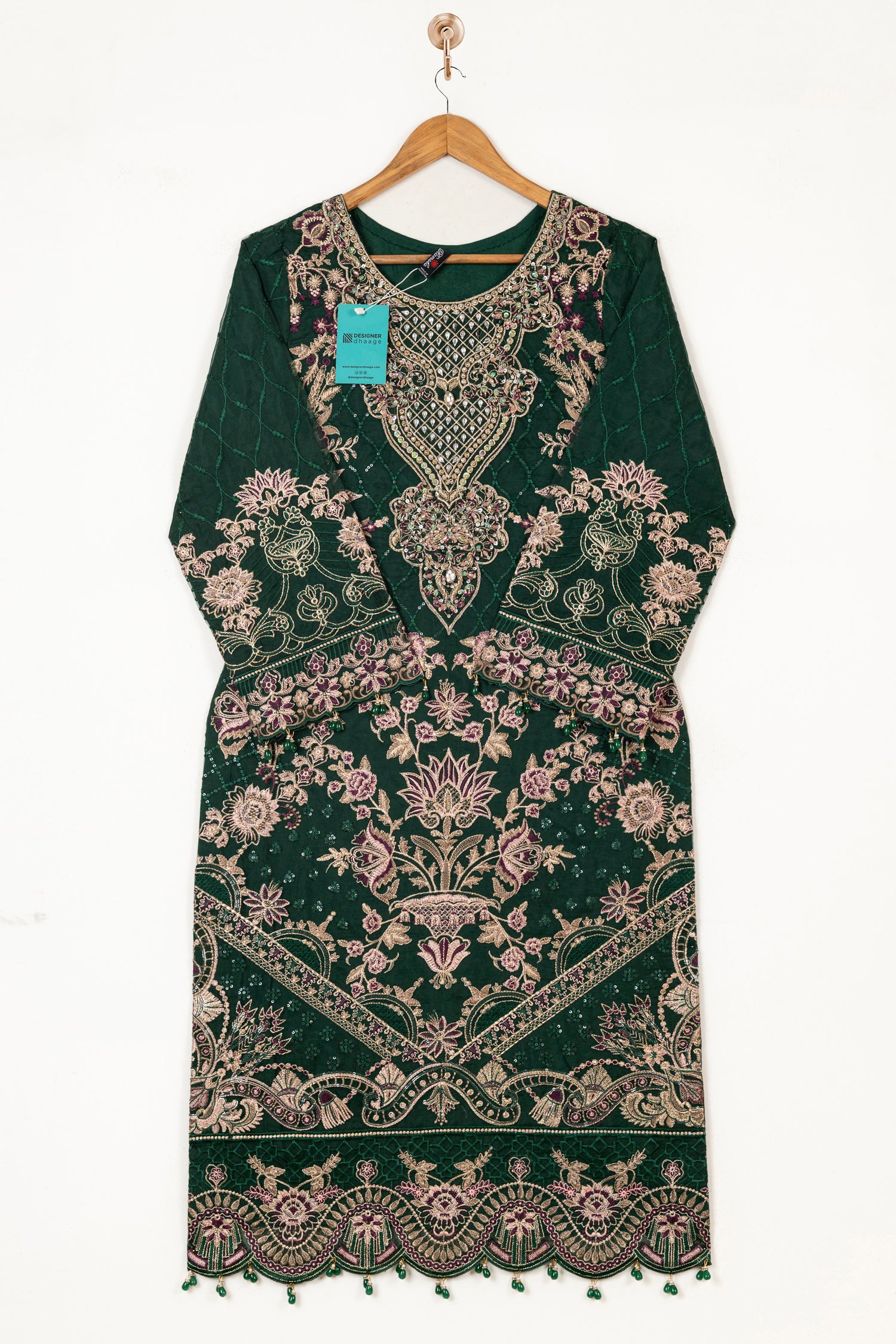 Ramsha Embellished Organza Wedding Wear RAM03