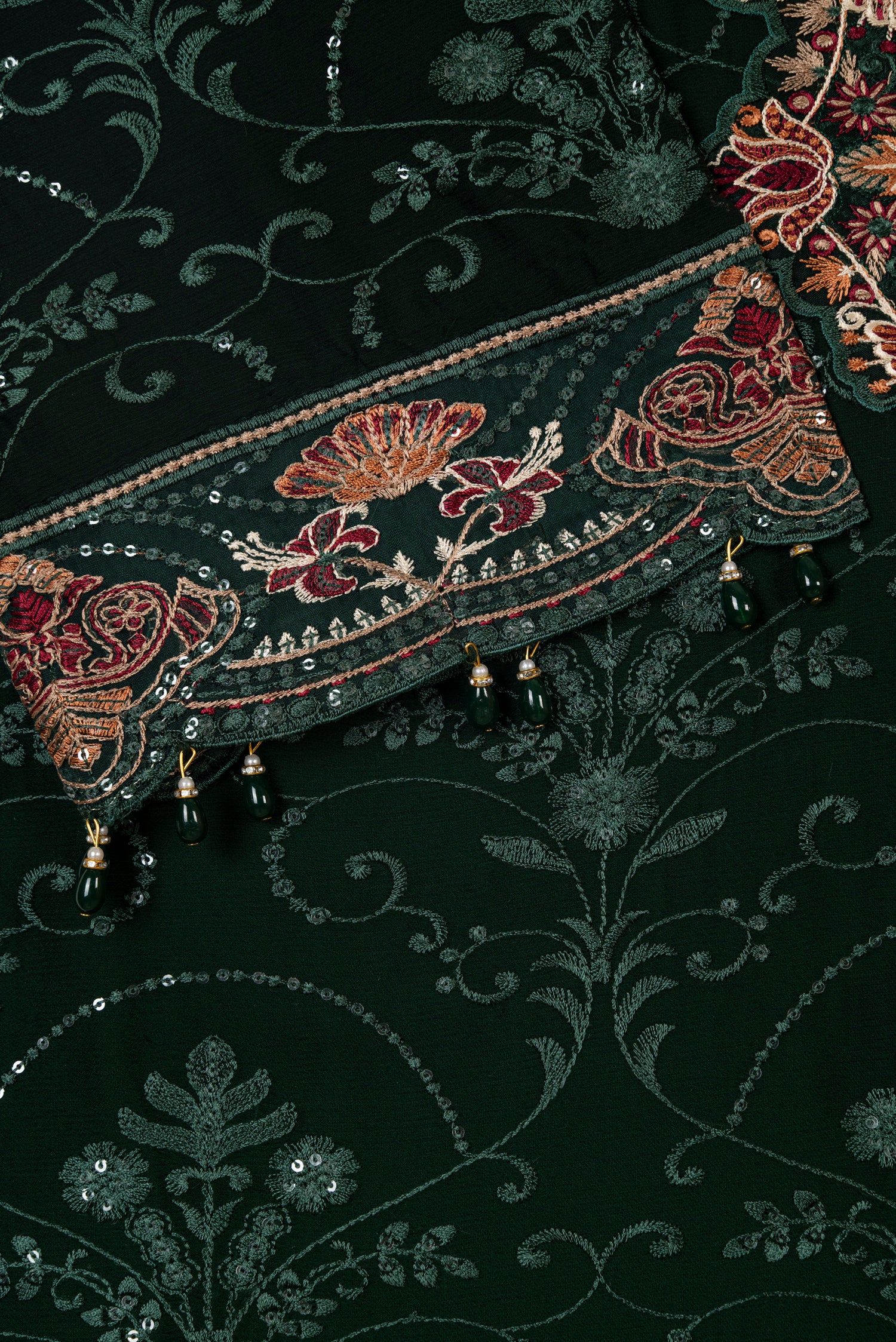 Ramsha Embroidered Chiffon Wedding Wear RAM07