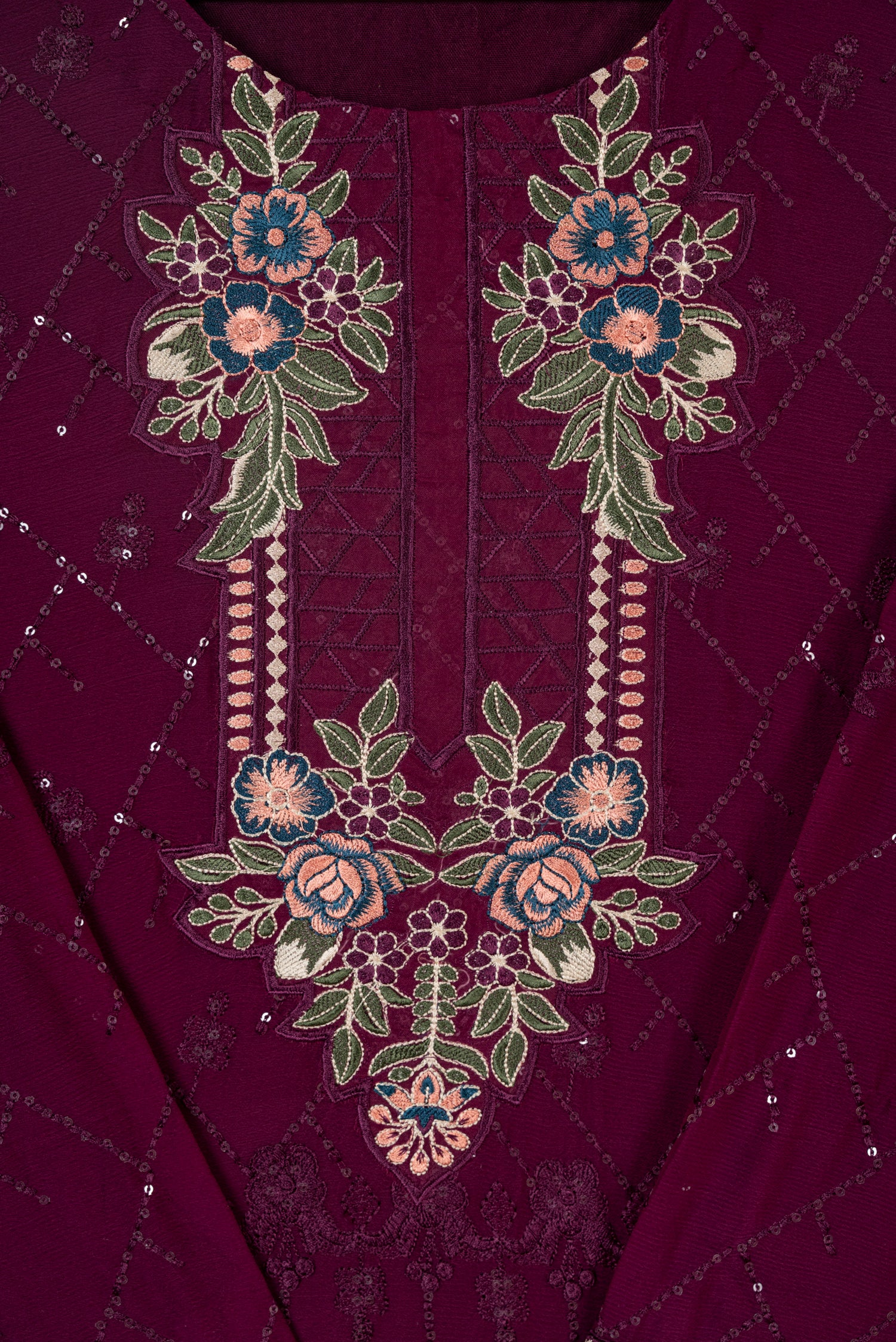 Ramsha Embroidered Chiffon Wedding Wear RAM08