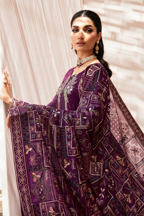 Ramsha Embroidered Chiffon Wedding Wear RAM08